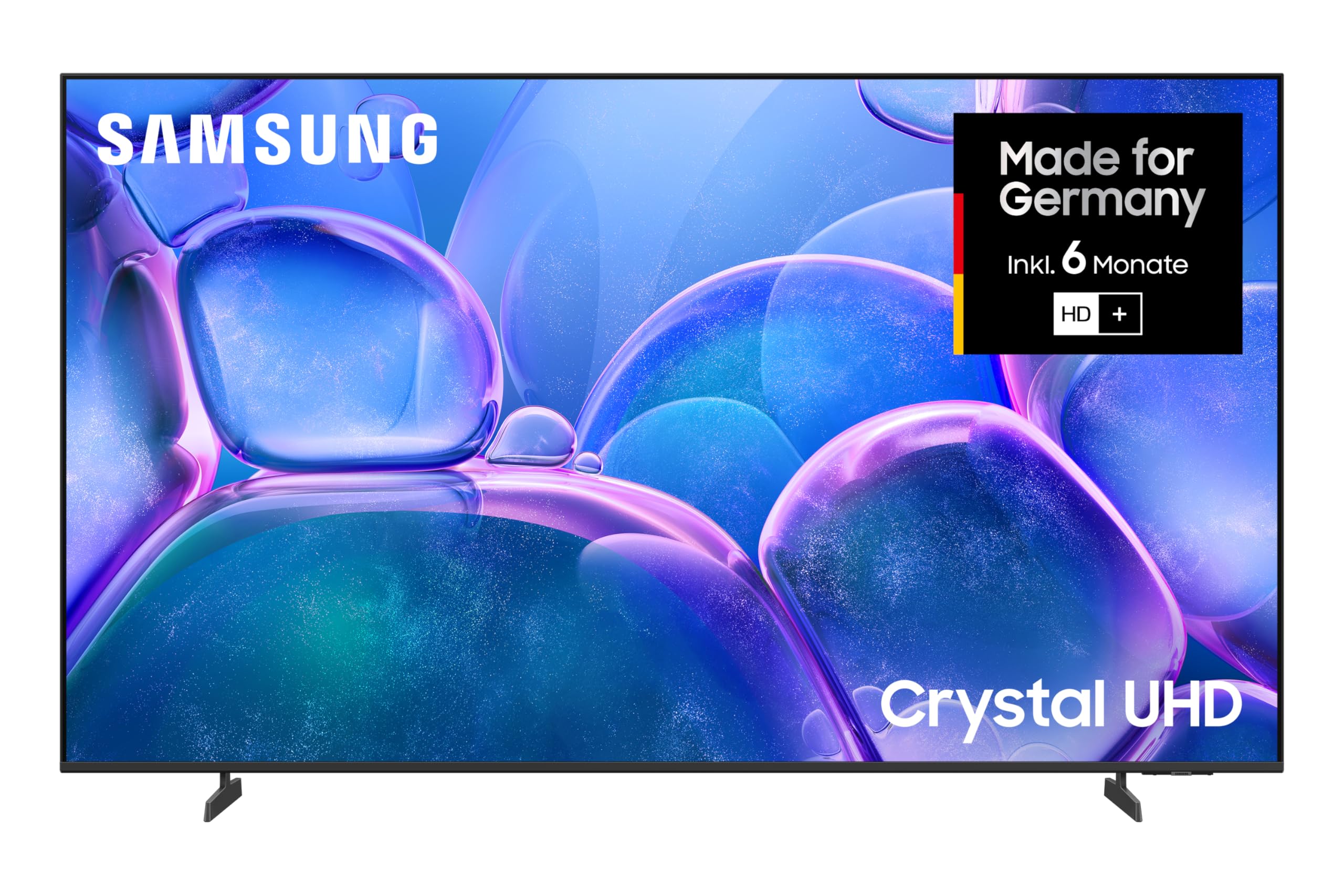 Samsung Crystal UHD 4K U7099F 85 Zoll (214 cm) LED Fernseher, Crystal Prozessor 4K, MetalStream Design, SmartThings, Knox Security, Gaming Hub, AI Upscaling, Kostenlose Inhalte, Smart AI TV
