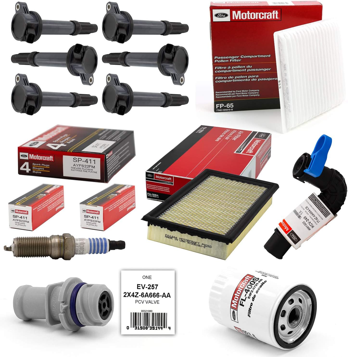 Automotive Tune Up Kit 20072008 Ford Edge 3.5L V6 Ignition Coil DG520