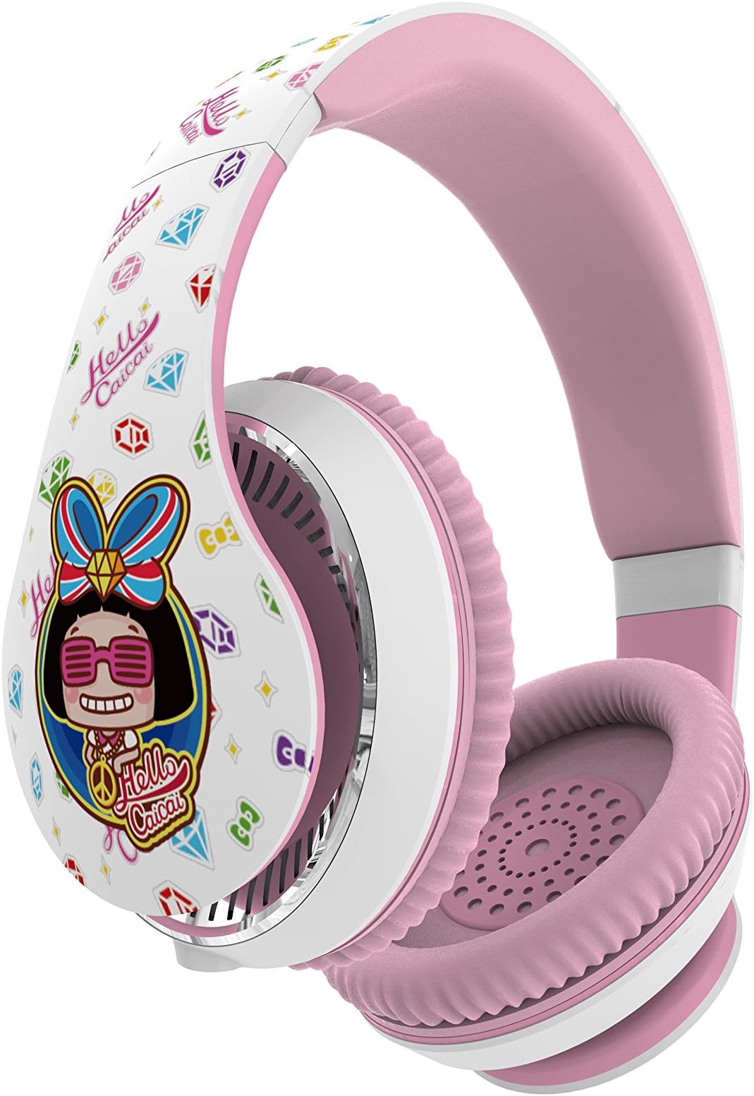 Meki Hello Caicai Wired Cell Phone Headsets Headphones Computer Headsets