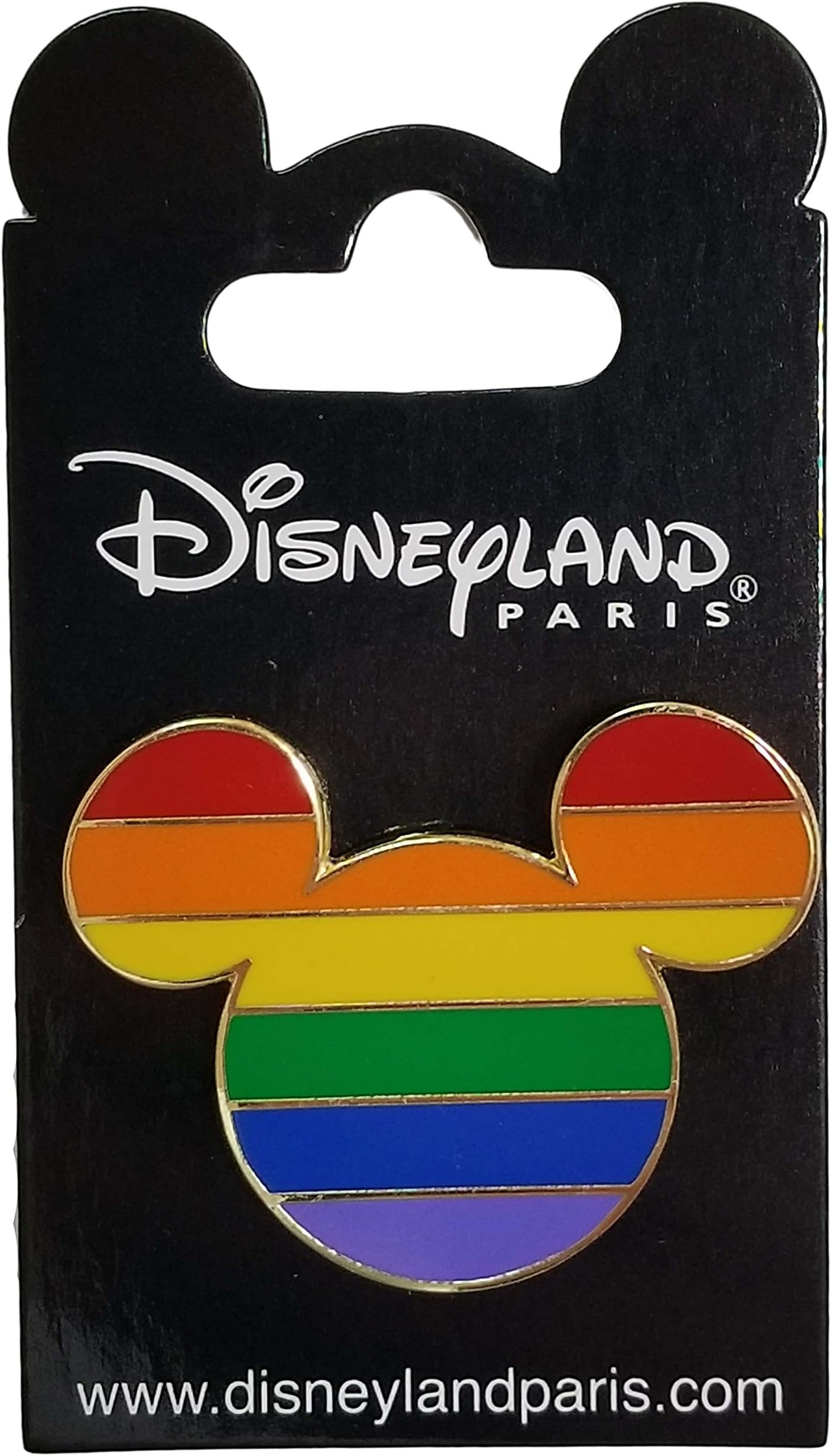 Disney Pin - Pride Collection - Mickey Mouse - Rainbow Silhouette