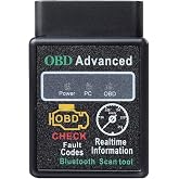 Eonon V0056 OBD2 Bluetooth Diagnostic Scanner for Android Stereos | Wireless Bluetooth connection, displays real-time vehicle data, Only for Eonon Android Car Stereo