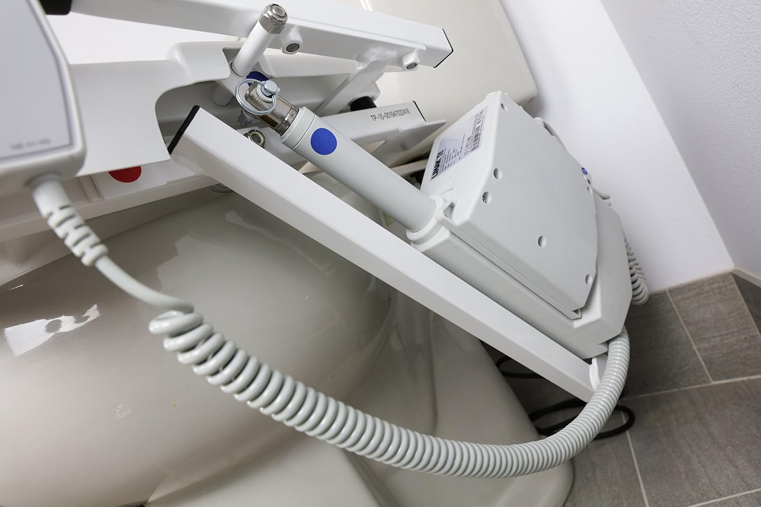 EZ-ACCESS TILT Toilet Incline Lift, Single Motor, Elongated Seat: Health & Personal Care