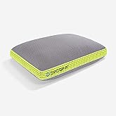 Bedgear Multi-Position Performance Pillow – Medium Soft Hypoallergenic Pillow with React Blend Fill for Back, Stomach, and Side Sleepers – Temperature-Regulating with Airflow Technology