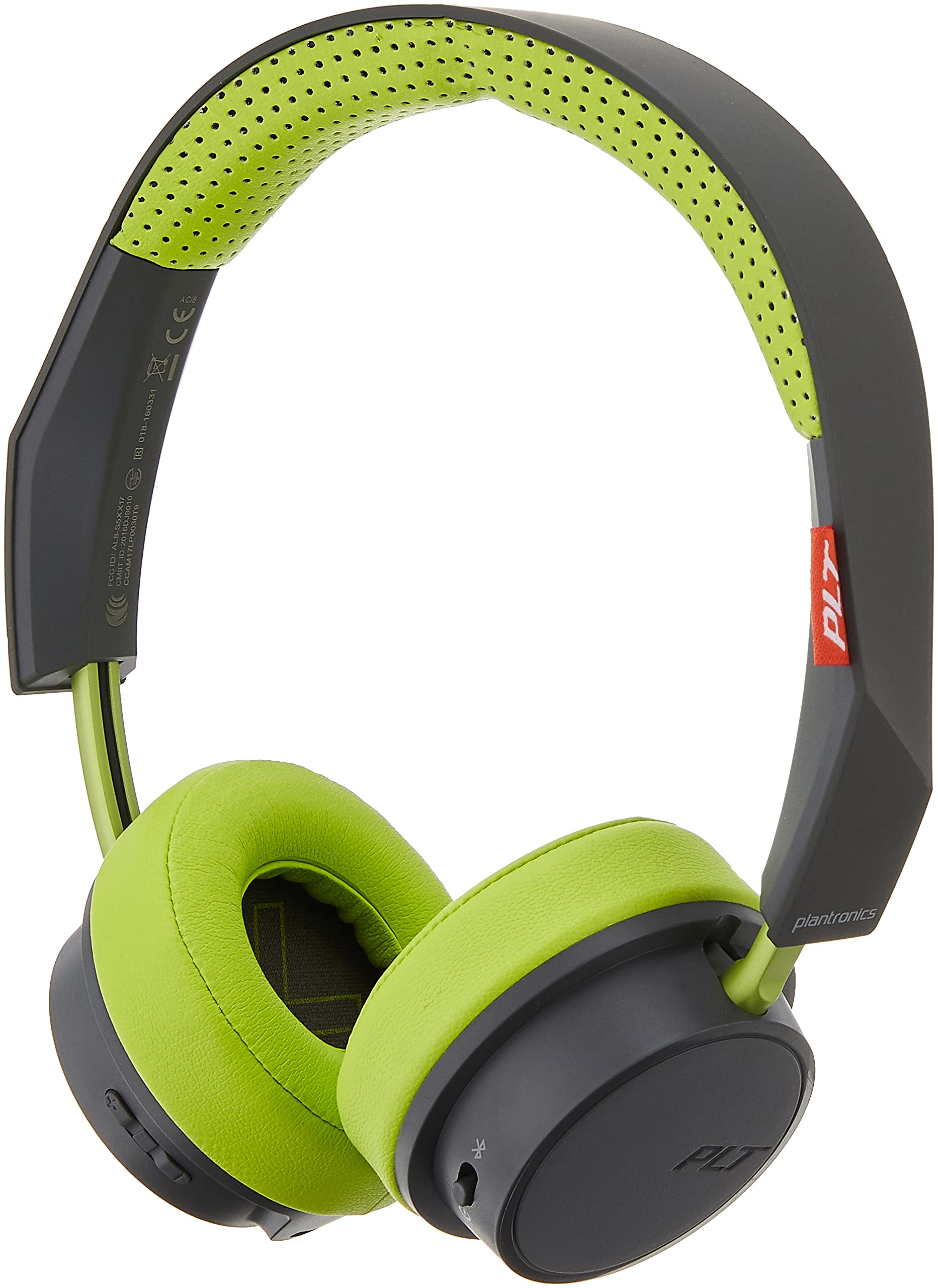 PLANTRONICS MOBILE 208909-01 BACKBEAT 505 HEADSET GREY/GREEN