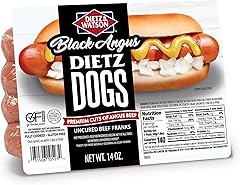 Dietz & Watson Black Angus Dietz Dogs, Uncured Beef Franks,14 oz