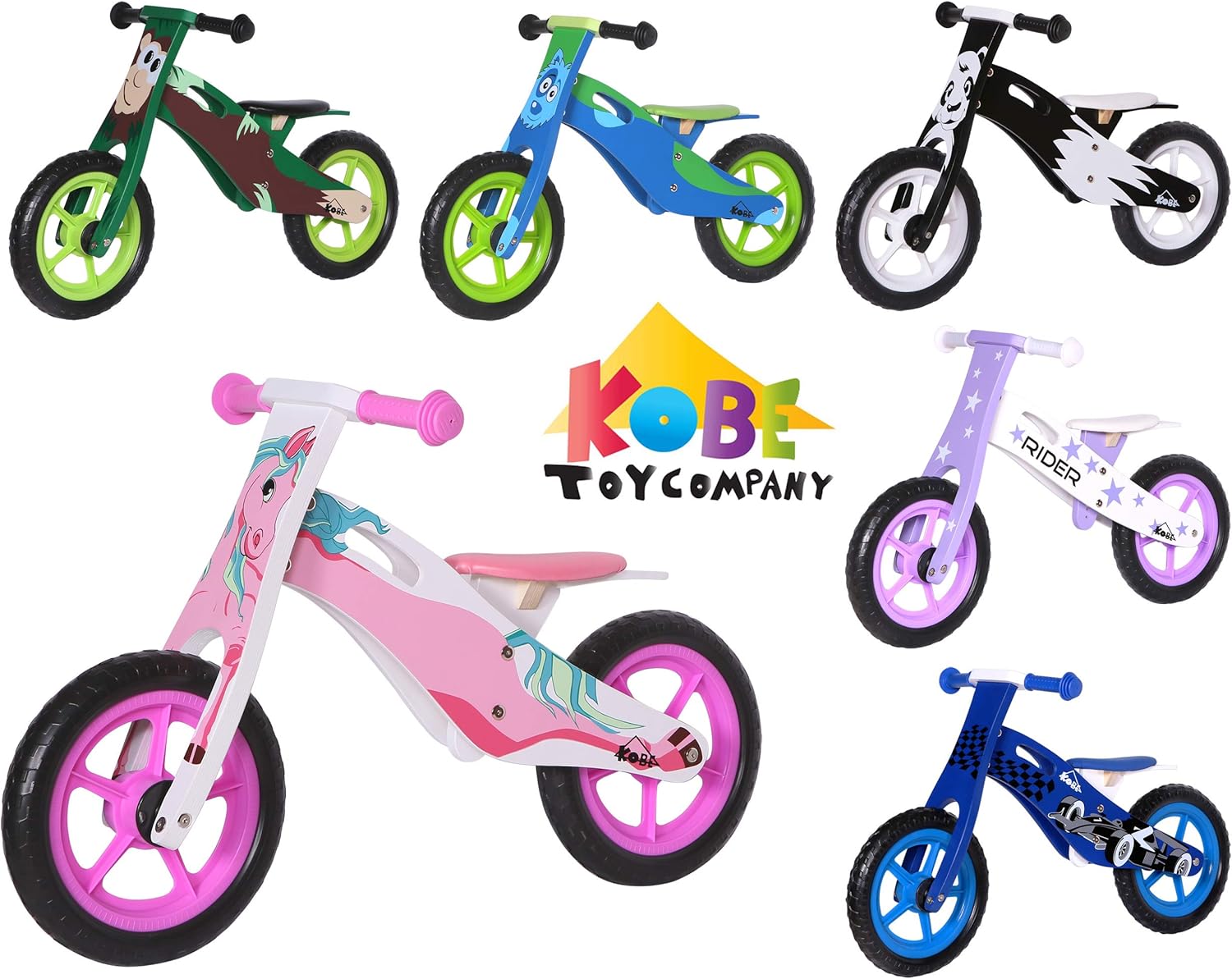 wooden training bikes for toddlers