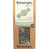Teapigs Peppermint Leaves Tea Bags Made with Whole Leaves , 15 Count (Pack of 1)