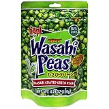 Hapi Wasabi Coated Green Peas, 4.23 oz (Pack of 3)