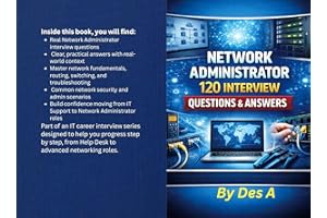 Network Administrator Interview 120 Questions & Answers (IT Career Interview Mastery Series: From Help Desk to System Adminis