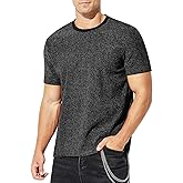 Arjen Kroos Men's Sparkle Party T-Shirt Glitter Stage Top with Comfort Lining for Nightclub & Street Style