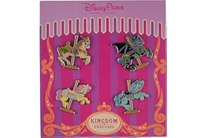 Disney Pin - Kingdom Carousel Booster Set - Carousel Horse