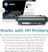HP CE400X 507X High Yield Black Original LaserJet Toner Cartridge view 2