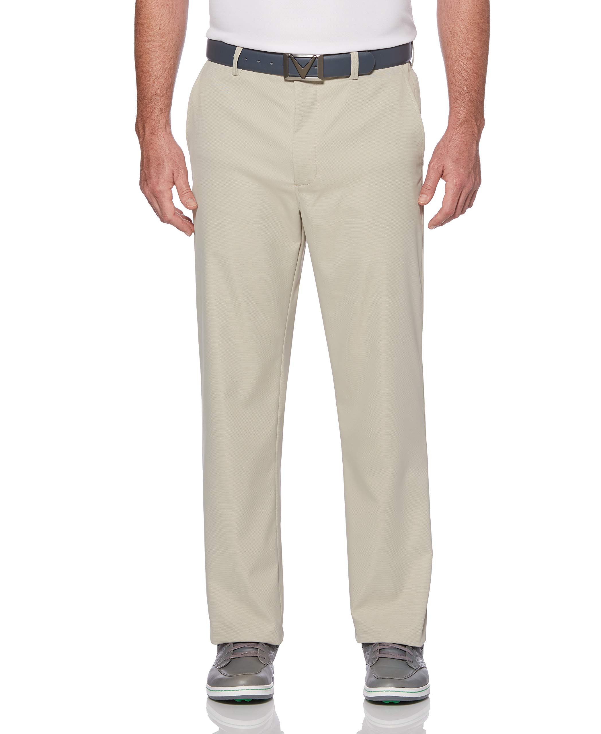 Callaway Men's Pro Spin 3.0 Stretch Golf Pants with Active Waistband (Waist Size 30 - 42 Big & Tall), Plaza Taupe, 36W x 32L Image