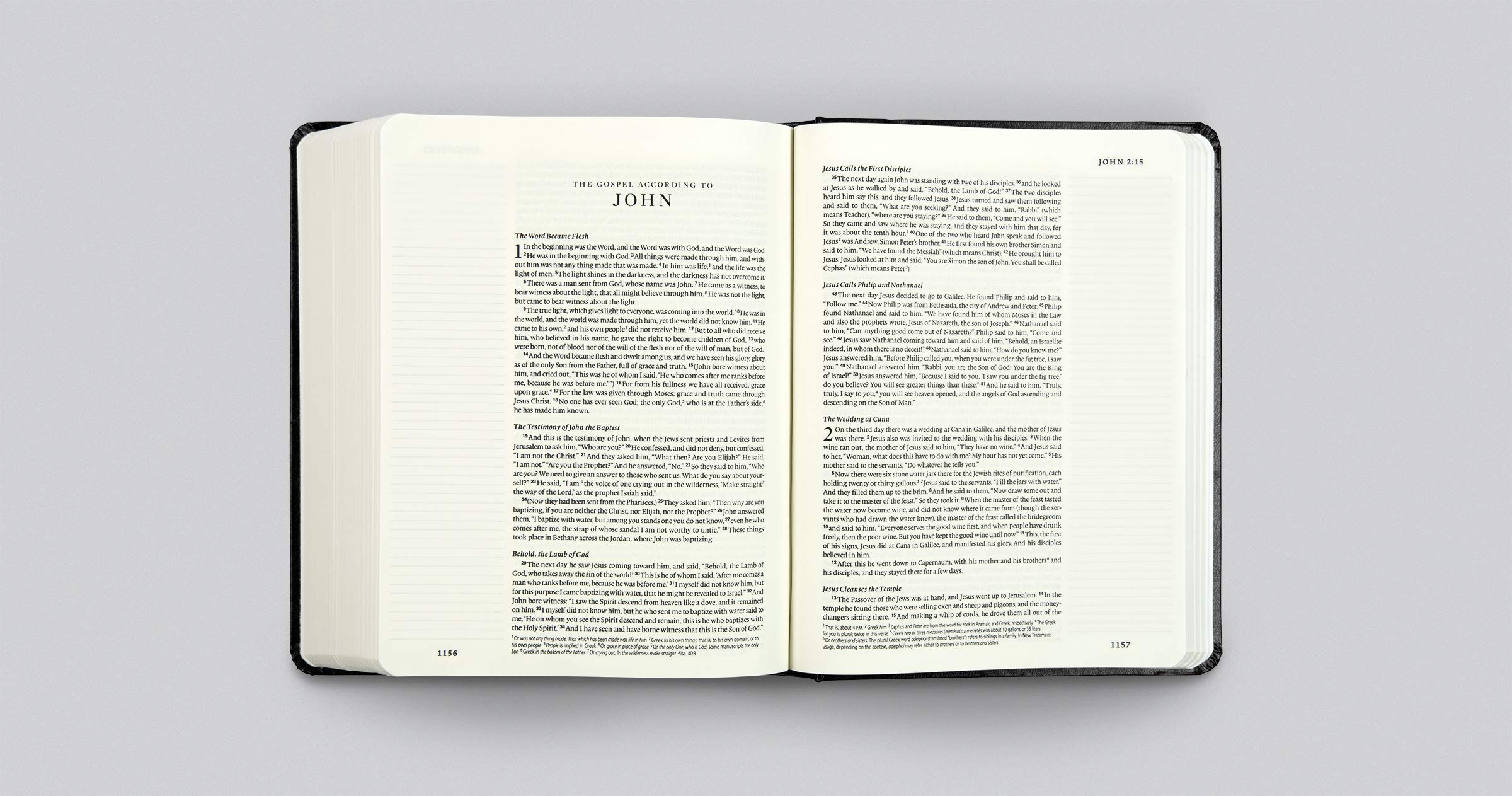 ESV Single Column Journaling Bible (Original, Black)