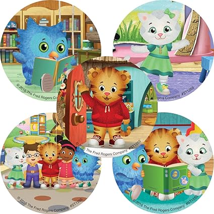 Daniel Tiger's Neighborhood Stickers - Prizes and Giveaways - 100 per Pack