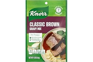 Knorr Gravy Classics, Classic Brown Gravy Mix, 1.2 Oz (Pack 6)