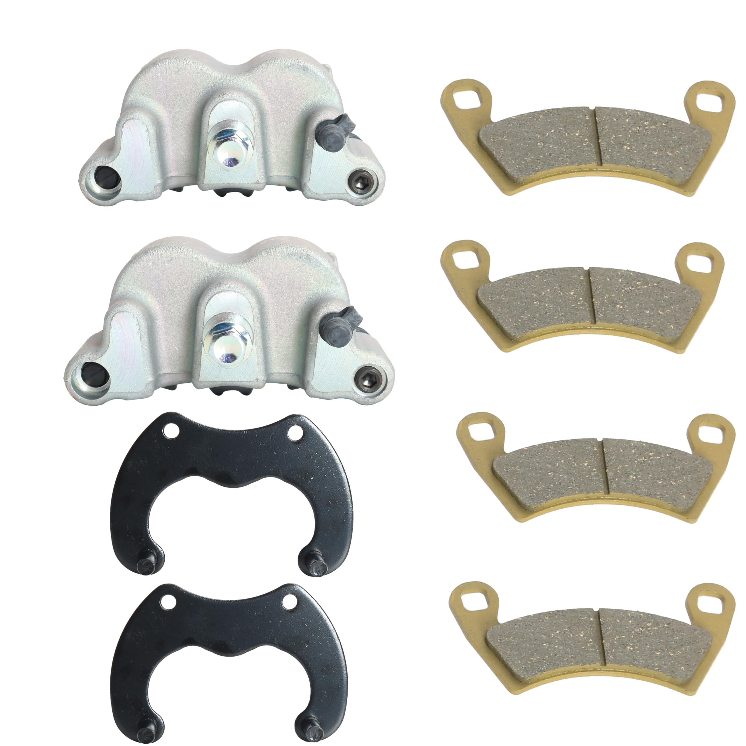 Photo 1 of JAVOUKA Rear Left Right Brake Calipers Fit for Polaris RZR Turbo 2019-2021, Fit for Polaris RZR XP TURBO, Fit for Polaris RZR XP 4 TURBO 2016-2021 Replace OE# 1912478 1912479 1912480