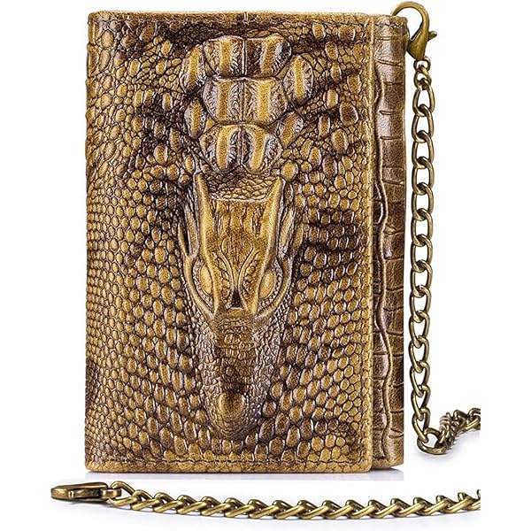 Lion Brass Wallet Chain at Amazon Men's Clothing store