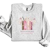 The Painted Pug There is No Such Thing as Too Many Books Sweatshirt Crewneck Pullover
