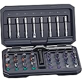 42 in 1 Magnetic Screwdriver, Screwdriver Set, Multi Bit Ratcheting Screwdriver Set with Storage Case Repair Tool Kit for Computer, Eyeglass, Bicycles, Watch, Ring Doorbell, Furniture and DIY