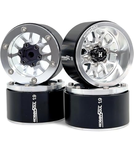 KMC 1.9 XD229 Machete V2 Beadlock Crawler Wheels (Clear) (2) - Get A Hobby