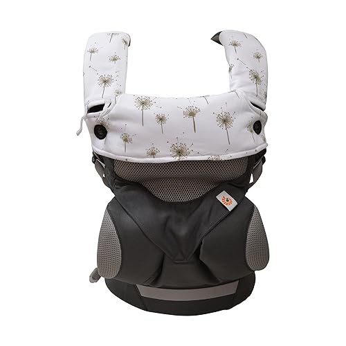 Baby Carrier Cover Organic Cotton Drool Teething Pads Fit Ergobaby