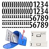 300 PCS Number Stickers, 2” Waterproof Vinyl