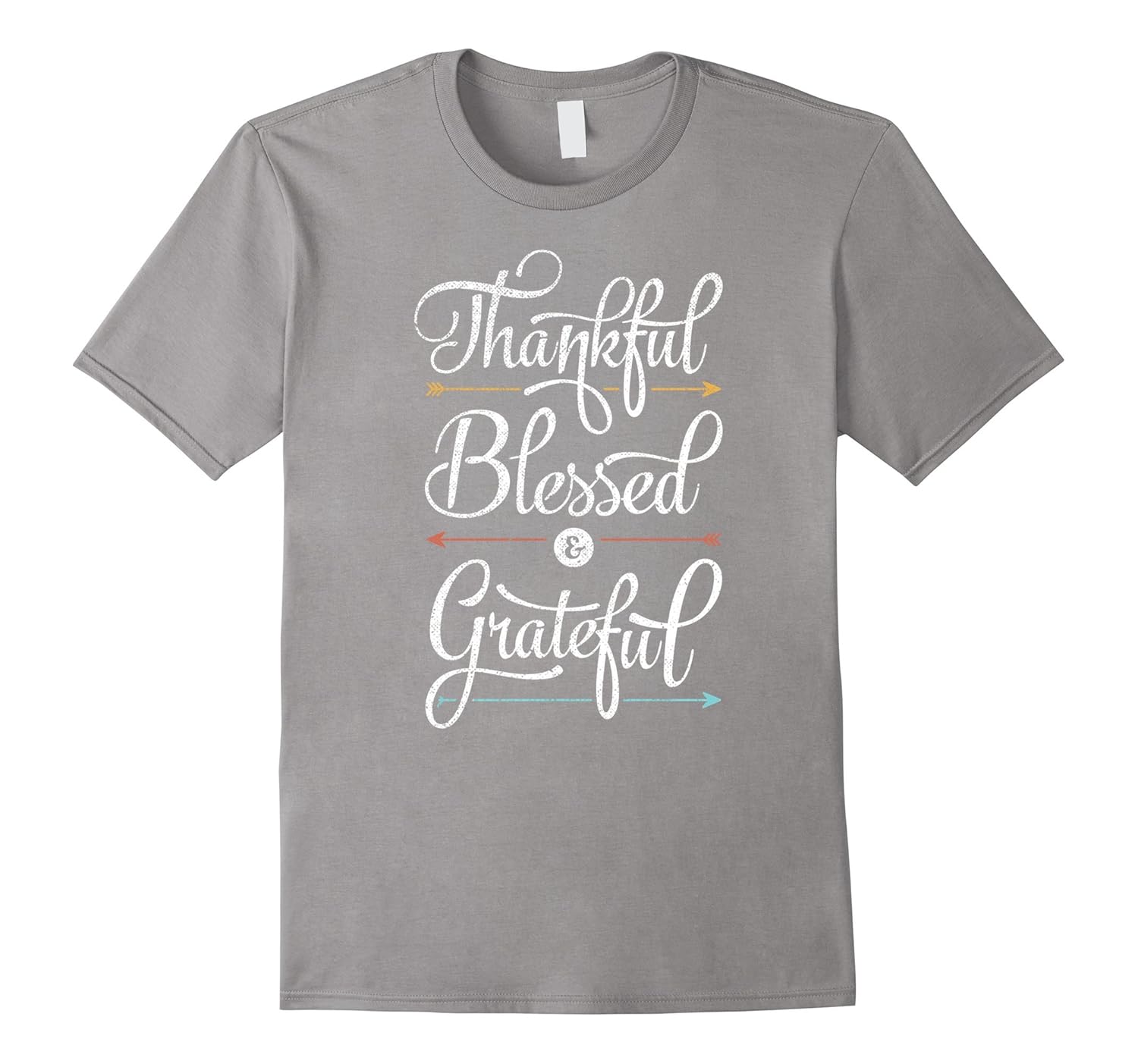 Thankful Blessed Grateful Shirt Thanksgiving Shirt-ANZ