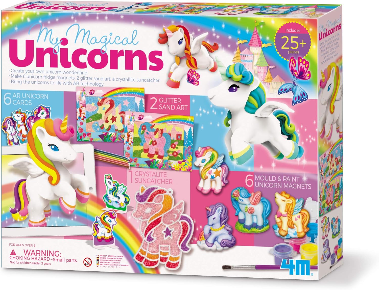 4M 405536 My Magical Unicorns, Multi