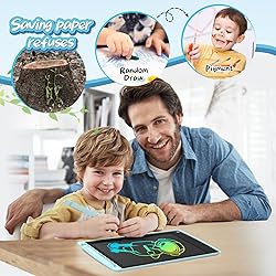 LEYAOYAO 2 Pack LCD Writing Tablet 8.5inch with Bag