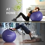PROIRON Extra Thick Exercise Ball 55cm 65cm 75cm Anti-Burst Gym Ball view 6