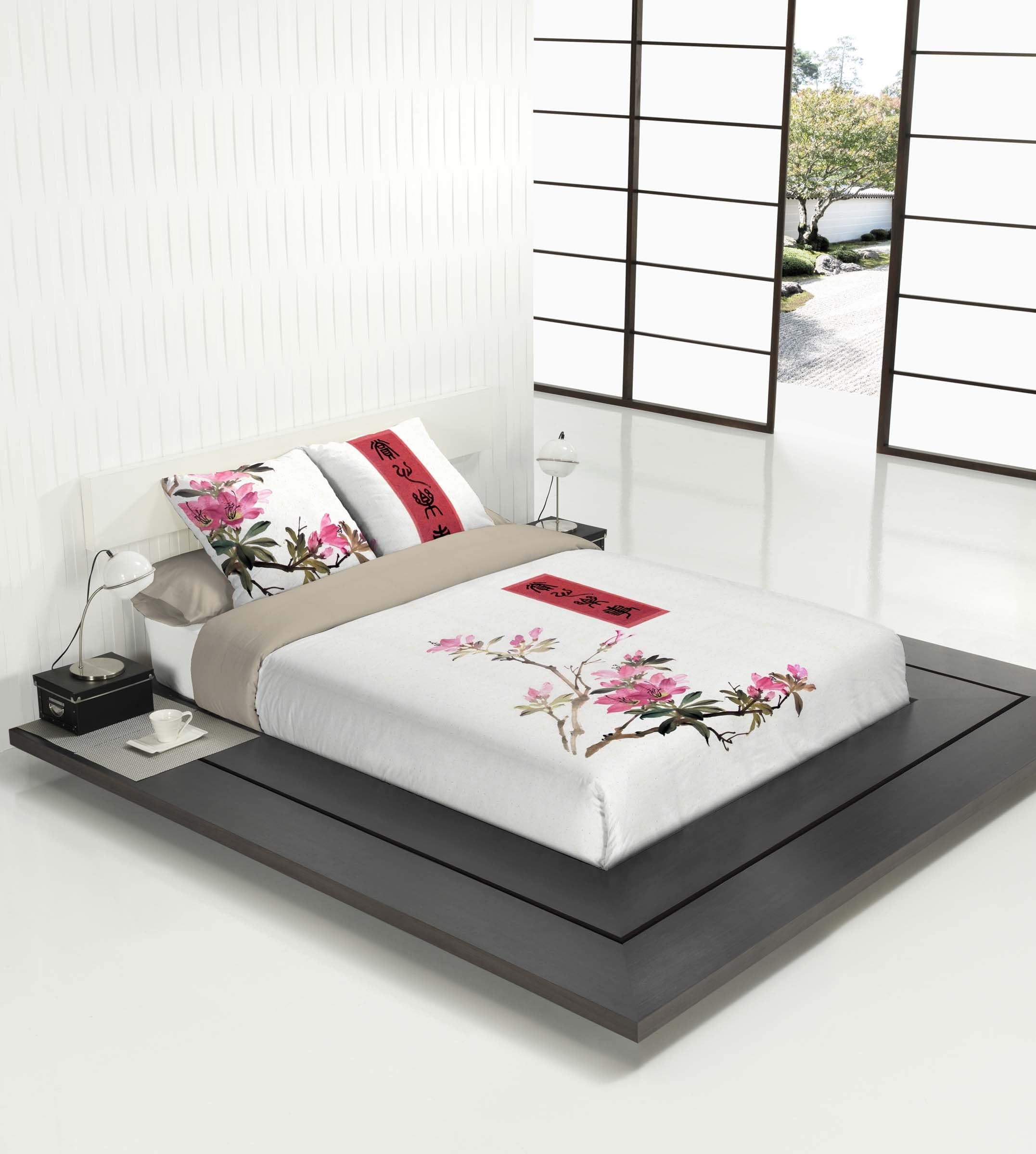 Tsuki Japanese Game Duvet Cover Jinsei Zen Chillout Bed 100% Cotton (180)