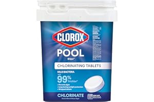 CLOROX POOL & SPA CLOROX Pool&Spa Active99 3” Chlorinating Tablet, Kills Bacteria & Stops Algae, 35LB