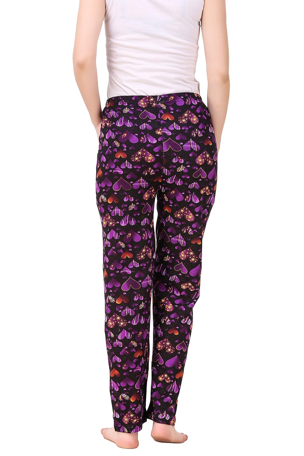 masha women's cotton printed multicolor pyjama