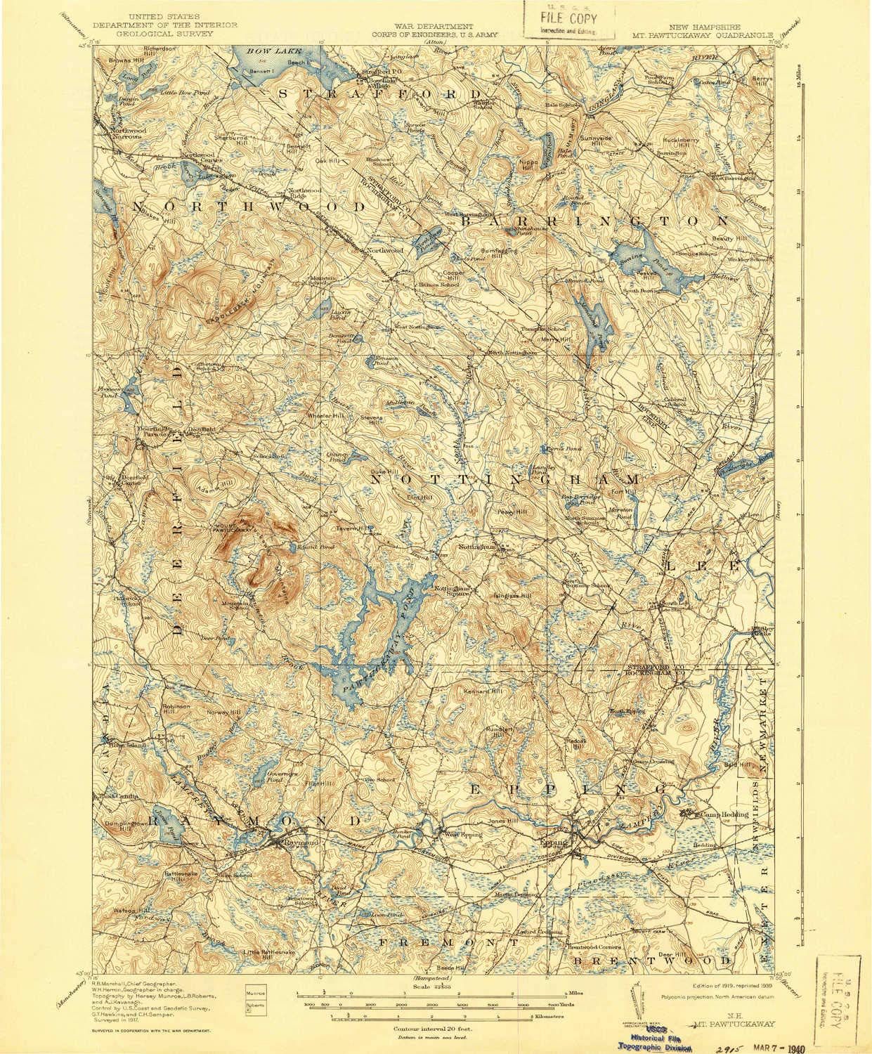 Best Map Of Brentwood Nh