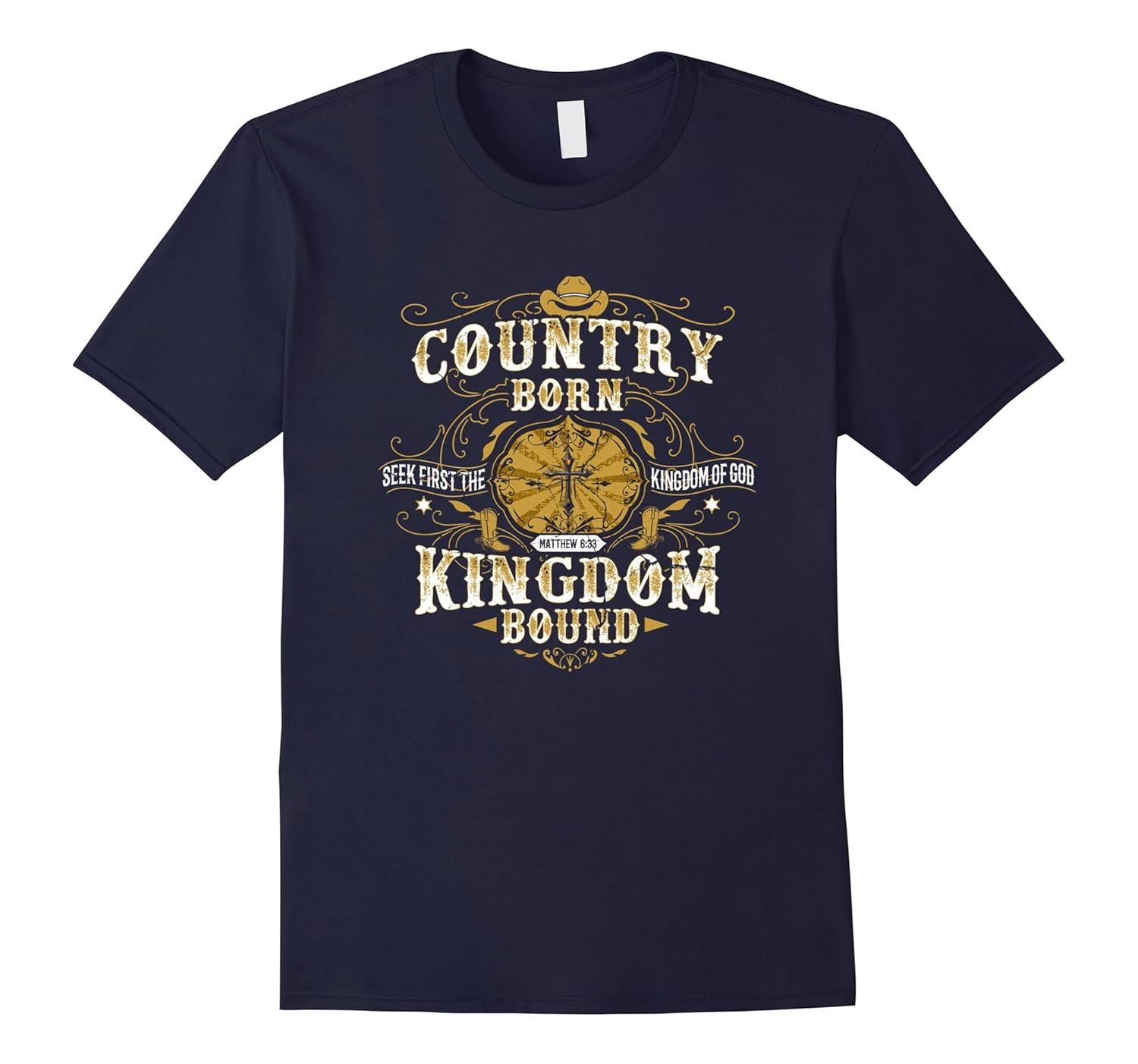 Country Born Kingdom Bound Shirt-ANZ