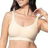 Underoutfit Wireless Compression Everyday Bras for Women - Small to Plus Sizes