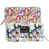 Loungefly Disney Princess and Villains Wallet Zip Clutch Faux Leather Evil Queen