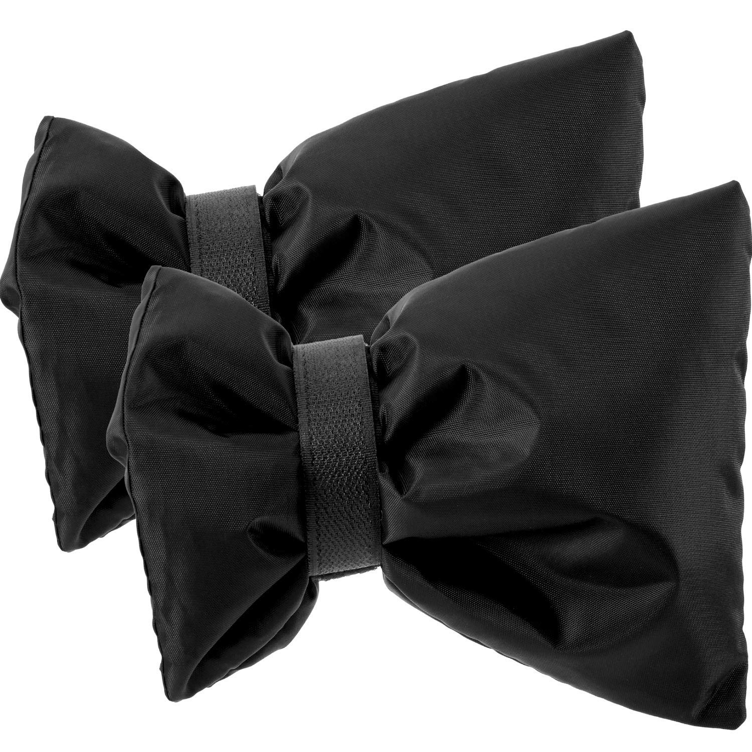 AKORD Tap Jacket Outdoor Garden Tap Cosy Covers for Winter, 7.3 by 5.9 Inch (2 Packs, Black)