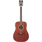 D'Angelico DAPLSD300MAHCP Premier Lexington 6 String Acoustic-Electric Guitar, Right - Natural