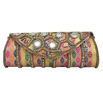 Craft Trade Womens Multicolour Clutch