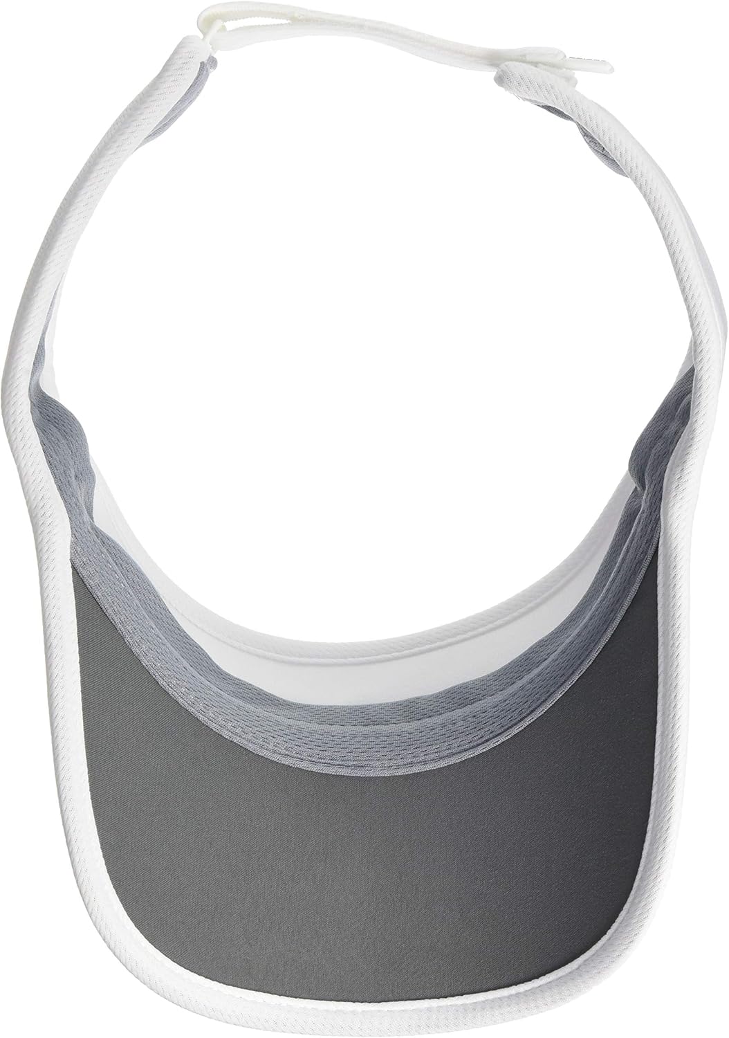 adidas Women's Superlite Sports Performance Adjustable Visor, White/Light Onix, One Size: Clothing