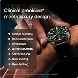 Withings ScanWatch Nova Hybrid Smartwatch ECG SpO2 Temp Sleep 35d Battery Green view 2