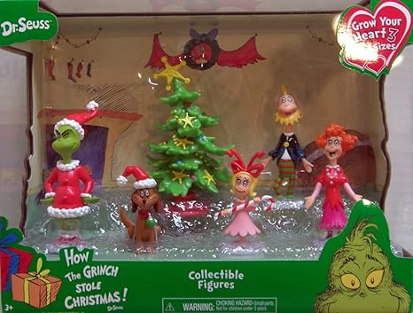 grinch figurine set