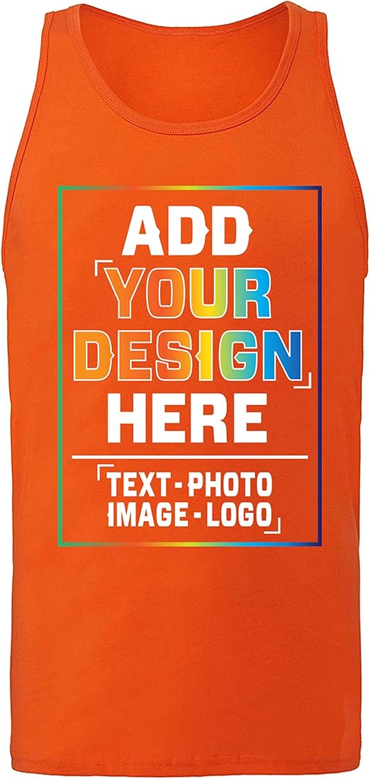 Amazon カスタム メンズ タンクトップ 自分だけのデザイン 画像写真 ロゴ パーソナライズされたテキスト タンクトップ 通販