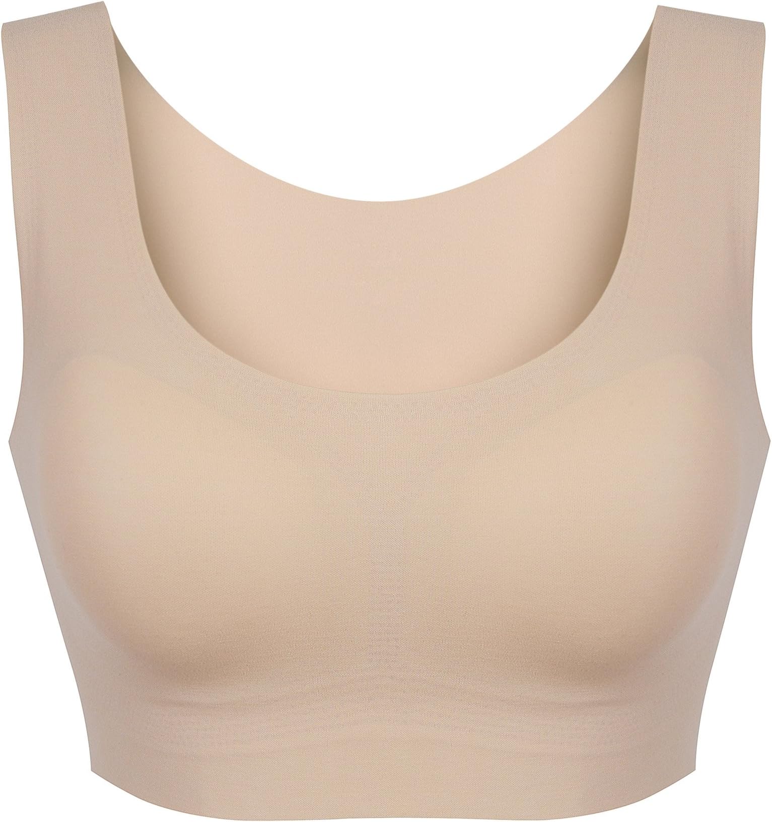 Yoga Bra Daily Seamless Ultra Breathable Bra Camisole Sleep Zero Feel Underwear