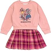 Harry Potter Girls Fleece Flannel Oversized Dress Toddler to Big Kid Sizes (4T - 14-16)