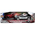 JADA Toys Hyperchargers 1:16 2020 Ford Mustang Shelby GT500 & 2019 Dodge Challenger SRT Remote Control Car, Toys for Kids and Adults