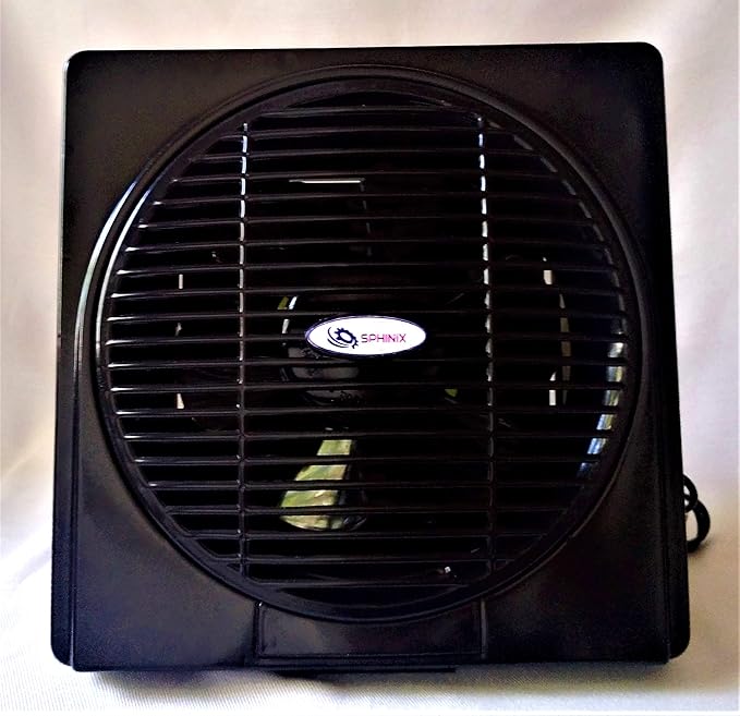 SPHINIX 8" inch Vent I Air High Speed Black 200 mm Exhaust Fan Amazon.in Home & Kitchen