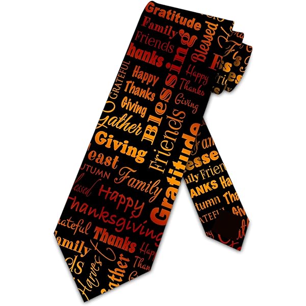 mens thanksgiving tie